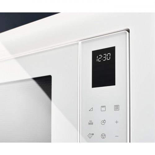 Встраиваемая микроволновая печь ELECTROLUX с грилем, 25 л, 390 мм, белая