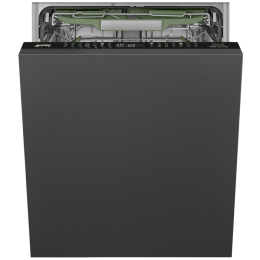 Посудомоечная машина SMEG STL7324AQL, 60 см, 14 комплектов, 14 программ, сенсорное управление, ActiveLight, Dry Assist, автоматическое открывание, 3 корзины, класс А