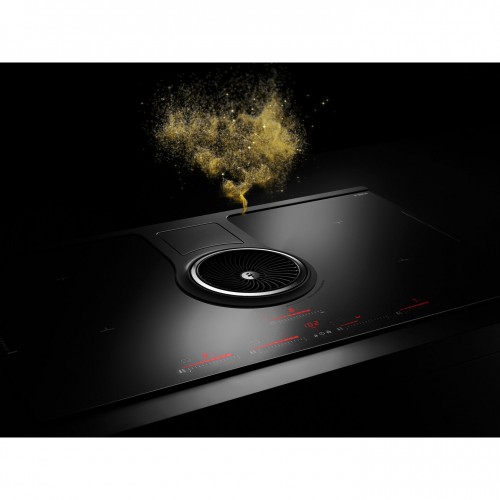 Встраиваемые индукционные панели ELICA/ Индукционная, NIKOLATESLA.Панель+вытяжка, стеклокерамика, индукционная, 83см, сенсорное управление , POT DETECTOR, BRIDGE ZONES, POWER LIMITATION , 900м3, фильтрация, черный