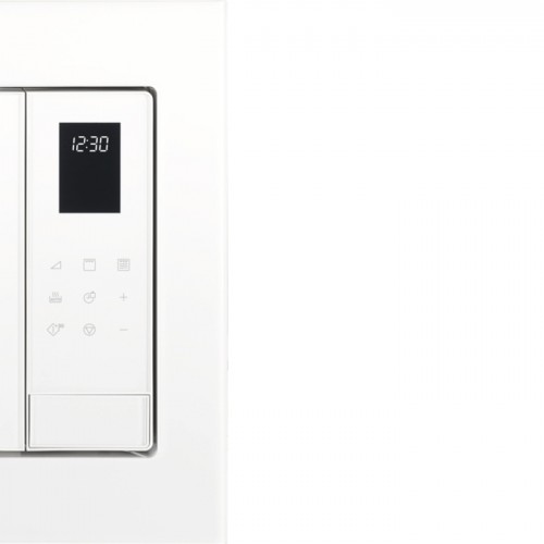 Встраиваемая микроволновая печь ELECTROLUX с грилем, 25 л, 390 мм, белая