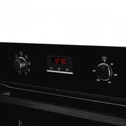 Встраиваемый духовой шкаф Kuppersberg HM 628 Black, 70 л, 8 режимов, гидролизная очистка