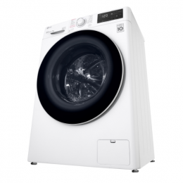 Стиральная машина LG/ Стиральная машина LG, отдельностоящая, ВхШхГ 850х600х455 мм, загрузка 7 кг, 1200 об/мин, LED дисплей, технология AI DD, дозагрузка белья, пар, инверторный мотор с прямым приводом, отсрочка старта, энергоэффективность А, цвет белый
