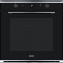 Духовой шкаф Franke FMY 98 P XS 116.0606.101, 60 см, 73л, 10 функций, сенсорное управление, пиролиз, нержавеющая сталь/черный.
