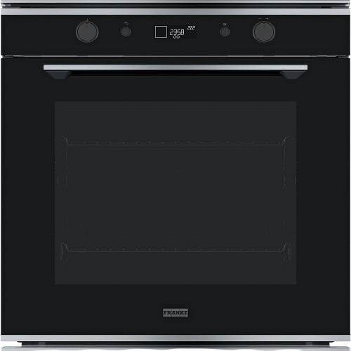 Духовой шкаф Franke FMY 98 P XS/Best - Электрический 60 см, 73л, 10 функций, сенсорное управление, пиролиз, нержавеющая сталь