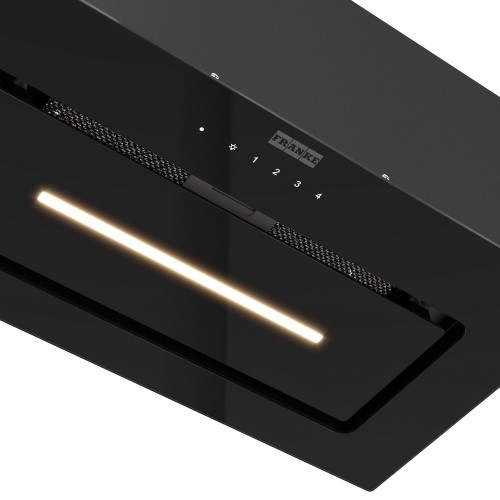 Вытяжка Franke 305.0738.597/ Best LUCE 60 BK – Встраиваемая вытяжка с воздухопроизводительностью 1000 м³/ч, сенсорным управлением и LED подсветкой, черная