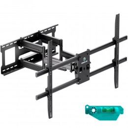 Кронштейн ONKRON M10 BLACK, 42-120, VESA 200-1000x600, наклон -13°/+9°, поворот ±45°, макс. нагрузка 100 кг, вылет 90-600 мм.