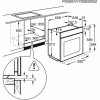 Встраиваемая электрическая духовка ELECTROLUX с конвекцией, пароваркой и пиролитической очисткой - 72 л, 10 режимов, телескопические направляющие