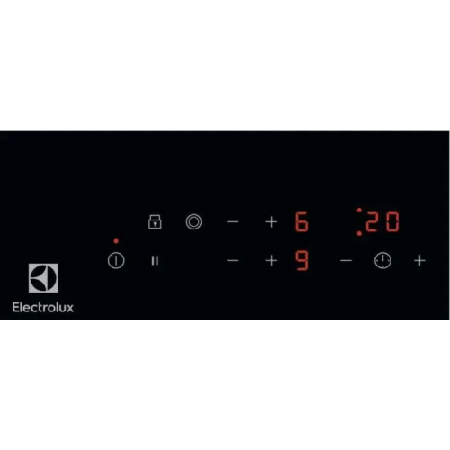 Электрическая стеклокерамическая варочная поверхность ELECTROLUX черного цвета с таймером для каждой зоны нагрева без рамки