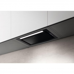 Вытяжка ELICA 72 см, 1300 м³/ч, LED, электронное управление, 3 скорости, черная, SKU: blgl/a/72-prf0184107a