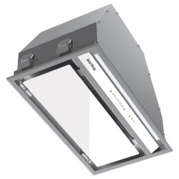 Встраиваемая вытяжка Korting khi 60945 dgw, 53 см, 950 м³/ч, 4 режима, таймер, LED освещение, BLDC мотор