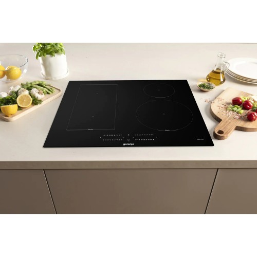 Варочная панель Gorenje/ Варочная панель Gorenje, индукция, 60 см, 4 зоны нагрева, сенсорное управление, таймер, бустер, функция Bridge, индикация остаточного тепла, пауза, защита от детей, цвет черный