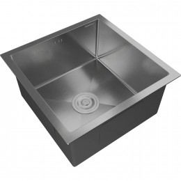GRANFEST METAL 4444 inox 1 чаша 390x390x205 универсальный монтаж