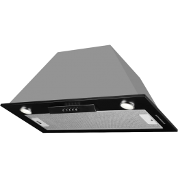 Вытяжка Kuppersberg Inlinea 70 BX, 1300 м³/ч, отвод/рециркуляция, 70 см, черный/нержавеющая сталь.