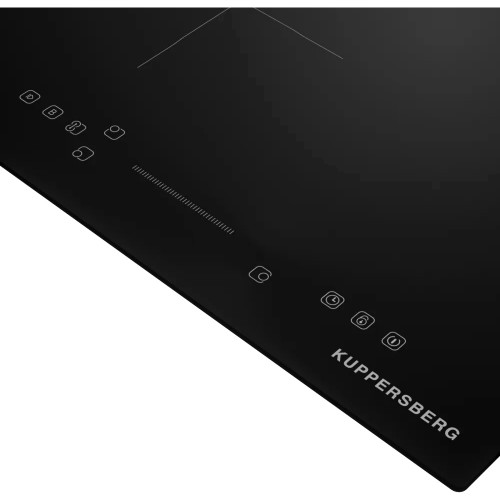 Варочная поверхность Kuppersberg индукционная с Flexi-zone, 9 уровней мощности, бустером и таймером - черная High-Tech модель