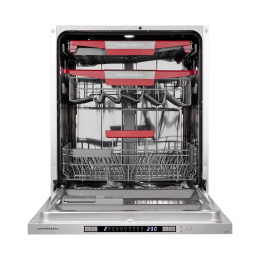 Посудомоечная машина KUPPERSBERG GLM 6080, 60 см, 14 комплектов, 7 программ, авто, 3 корзины, подсветка, A+++, 49 дБ.