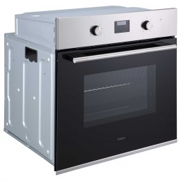 Духовой шкаф EVELUX EO 630 PX, 60 см, 70 л, 8 режимов, Snow White, нержавеющая сталь, утапливаемые переключатели.