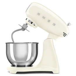 Планетарный миксер SMEG SMF05CREU, 1000 Вт, 4.8 л, 10 скоростей, кремовый