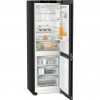 H1: Холодильник LIEBHERR с NoFrost, EasyFresh, 185,5 см, A++ - Черная сталь, 3 контейнера