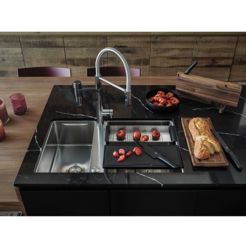 Мойка Franke BWX 120-41-27/Best – Оборотная мойка из серии BOX CENTER с аксессуарами для монтажа под столешницу