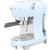 Ручная кофемашина Smeg в стиле 50-х - пастельный голубой, 15 бар, регулируемая температура, 1.1 л