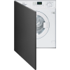 Стиральная машина SMEG 60 см, 7 кг, 15 программ, встраиваемая, белая