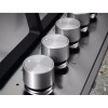 Встраиваемая газовая варочная поверхность ELECTROLUX из нержавеющей стали, 7800 Вт, автоматический электроподжиг, газ-контроль, чугунные решетки, размеры 59.5x51 см