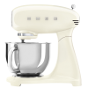 Планетарный миксер SMEG 1000 Вт, 4.8 л, 10 скоростей, кремовый - стиль 50-х годов