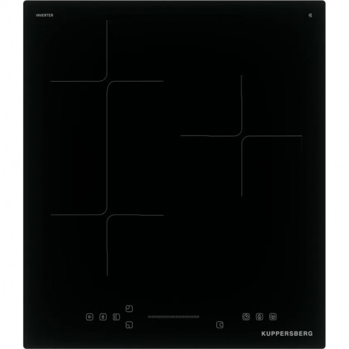 Варочная поверхность Kuppersberg индукционная с Flexi-zone, 9 уровней мощности, бустером и таймером - черная High-Tech модель