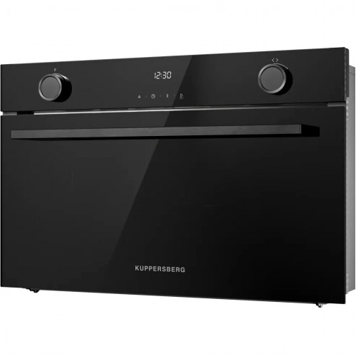Встраиваемая микроволновая печь Kuppersberg 34 л с грилем и конвекцией, 900 Вт, поворотное/сенсорное управление - идеальное решение для вашей кухни