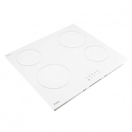 Варочная панель Evelux HEV 640 W, 60 см, Hi-Light, 4 конфорки, сенсорное управление, таймер, блокировка, 6000 Вт