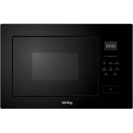 Встраиваемая микроволновая печь Korting KMI 827 GN, 26 л, сенсорное управление, гриль 1100 Вт, 8 программ, быстрый старт.