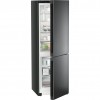 H1: Холодильник LIEBHERR с NoFrost, EasyFresh, 185,5 см, A++ - Черная сталь, 3 контейнера