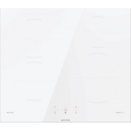 Варочная панель Gorenje GI6401WSC, 60 см, индукционная, белая, сенсорное управление, таймер, PowerBoost, защита от детей