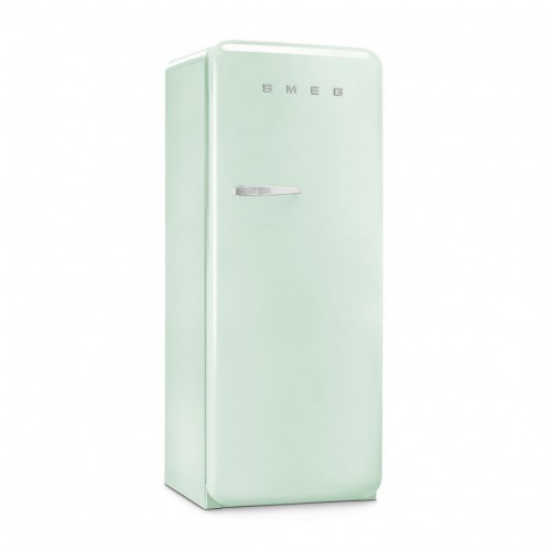 Холодильник SMEG 50-х годов, однокамерный, 270 л, с инверторным компрессором, пастельный зеленый