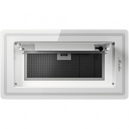 Вытяжка MONSHER Lumia 60 BLANC, 345 м³/ч, 3 скорости, белая, сенсорное управление, LED, обратный клапан.