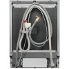 Встраиваемая посудомоечная машина ELECTROLUX на 15 комплектов, сенсорное управление, 8 программ, черная, с теплообменником и открыванием дверцы - 59.6x55x82 см