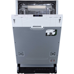 Посудомоечная машина bd 4502, 45 см, 8 программ, 10 комплектов, A++АА, 47 дБ, половинная загрузка, таймер 1-24, луч на полу.