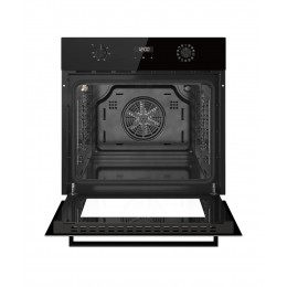 Духовой шкаф Kuppersberg HF 678 B, 70 л, 12 режимов, макс. температура 300°C, черный цвет, сенсорное управление, таймер.