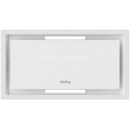 Вытяжка Korting Khi 6997 GW, 60 см, сенсорное управление, 950 м³/ч, таймер, LED, алюминиевые фильтры.