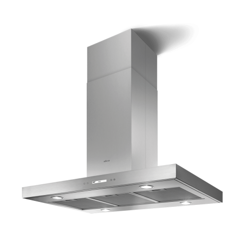 Вытяжка ELICA 90x60 см, островная, 1200 м³/ч, электронное управление, дисплей, нержавеющая сталь - Декоративный дизайн