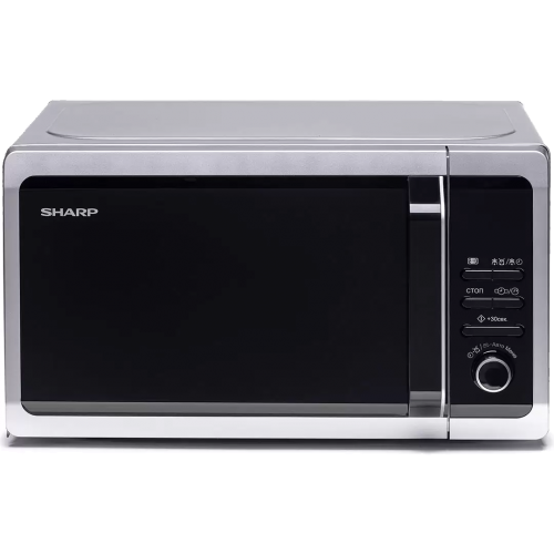 Микроволновая печь Sharp 20 л, 800 Вт, эмаль, серебристый - Идеальный выбор для вашего дома