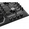 Варочная поверхность Kuppersberg/ KITCHEN RETAIL / Варочная поверхность Kuppersberg, газ, High-Tech, 58 см, автоматический электроподжиг, газ-контроль, форсунки под сжиженый газ, SABAF конфорки, чугунные решетки, цвет черный, цвет фурнитуры черный
