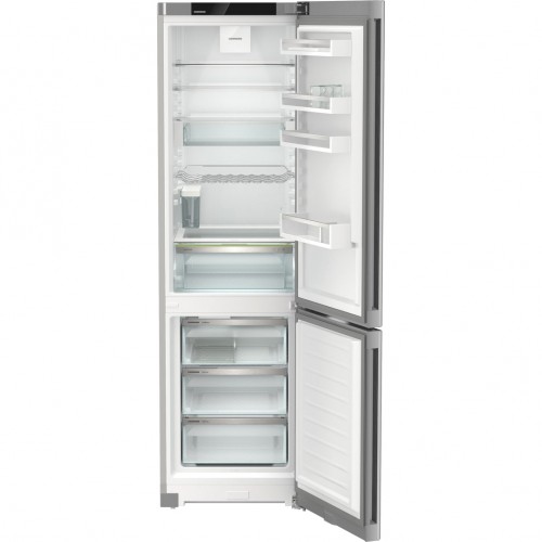Холодильники LIEBHERR/ Plus, EasyFresh, МК NoFrost, 3 контейнера МК, в. 201,5 см, ш. 60 см, г. 67.5 см, класс ЭЭ A++, внутренние ручки, двери SteelFinish, дисплей на двери, IceMaker-Tank