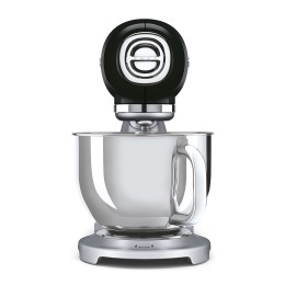 Планетарный миксер SMEG SMF04BLEU, 800 Вт, 4.8 л, 10 скоростей, черный