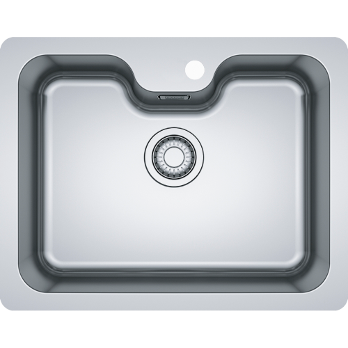 Мойка Franke BELL BCX 110-55 TL 610x480 mm с скрытым переливом - идеальное решение для вашего интерьера