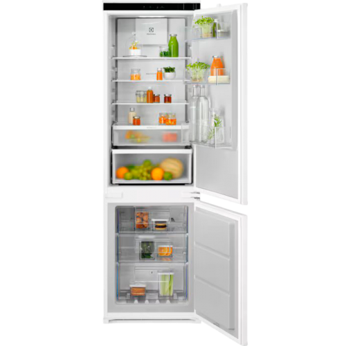 Встраиваемый холодильник ELECTROLUX No Frost, 248 л, электронное управление, 54x54.9x177.9 см