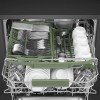 Посудомоечная машина Smeg 60 см встраиваемая, 13 комплектов, 11 программ, сенсорное управление, ActiveLight, Dry Assist, автоматическое открывание дверцы, 3 корзины, AquaStop, класс энергоэффективности С