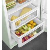 Холодильник SMEG 50-х годов, однокамерный, 270 л, с инверторным компрессором, пастельный зеленый