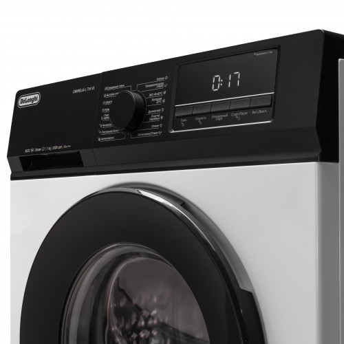 Стиральная машина Delonghi 7 кг, 1000 об/мин, инверторный мотор, 16 программ, LED дисплей, A++