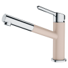 Смеситель Franke 115.0623.059 Best и ORBIT PULL-OUT с выдвижным шлангом в хроме и цвете сахара